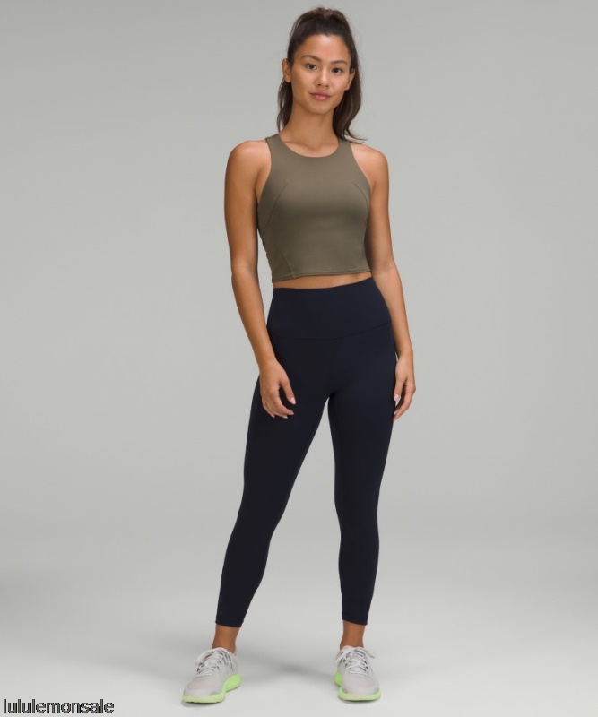 Lululemon Damen DELULU305 | Carob Brown Belebendes Trainings-tanktop